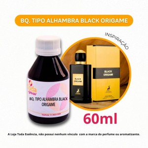BQ. TIPO ALHAMBRA BLACK ORIGAME - 60 ML