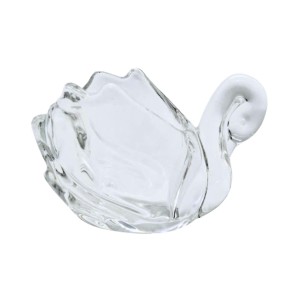 ENFEITE DE VIDRO CISNE - REF. 4127