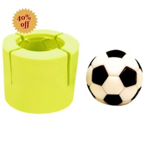MOLDE DE SILICONE BOLA DE FUTEBOL - 3782