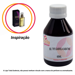 BQ. TIPO GABRIELA SABATINE - 60 ML