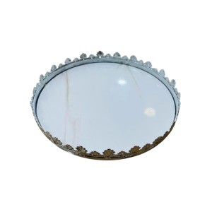 BANDEJA REDONDA PRATA - REF. QA158PA