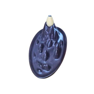 INCENSARIO CASCATA OVAL PORCELANA - MINC-04