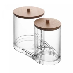 POTE MULTIUSO C/ T/ DE BAMBU MY BOX 15CM X 9CM X 11,5CM (5994)